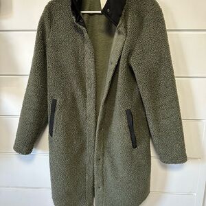 Olive Green Women's Coat